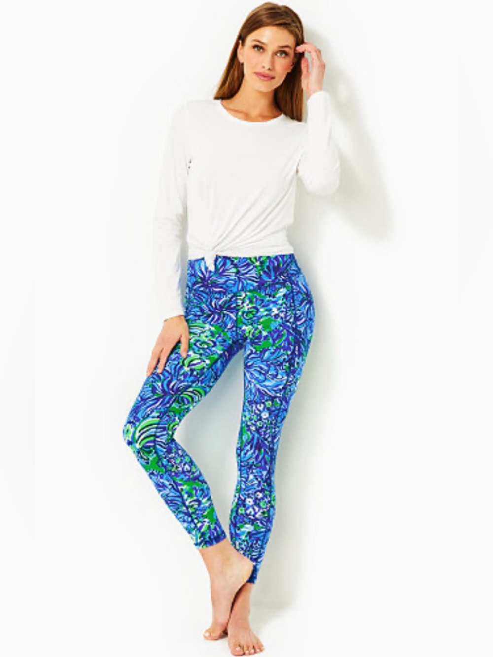 Used Lilly Pulitzer Weekender High Rise Leggings